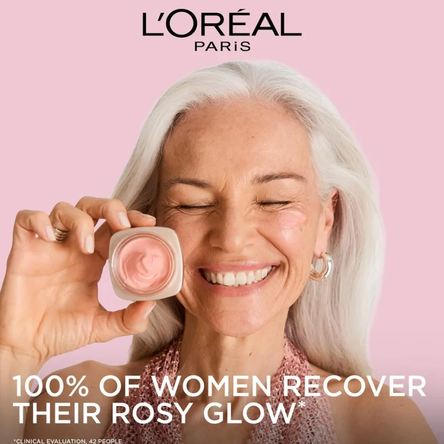 L'Oréal Paris Age Perfect Rosy Glow päivävoide SPF20 normaalille iholle 50 ml