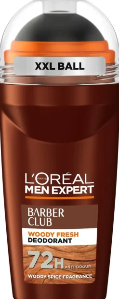 L'Oréal Paris Barber Club 48H Protective Deodorant Roll-On 50ml 0 normaalille iholle ml