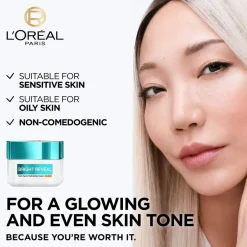 L'Oréal Paris Bright Reveal Niacinamide Dark Spot Hydrating Cream SK 50 päivävoide 50ml