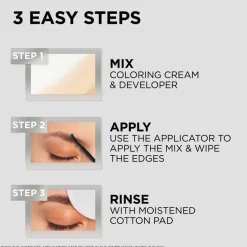 L'Oréal Paris Brow Color Kit 3.0 Dark Brunette kulmaväri 30ml