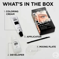 L'Oréal Paris Brow Color Kit 3.0 Dark Brunette kulmaväri 30ml