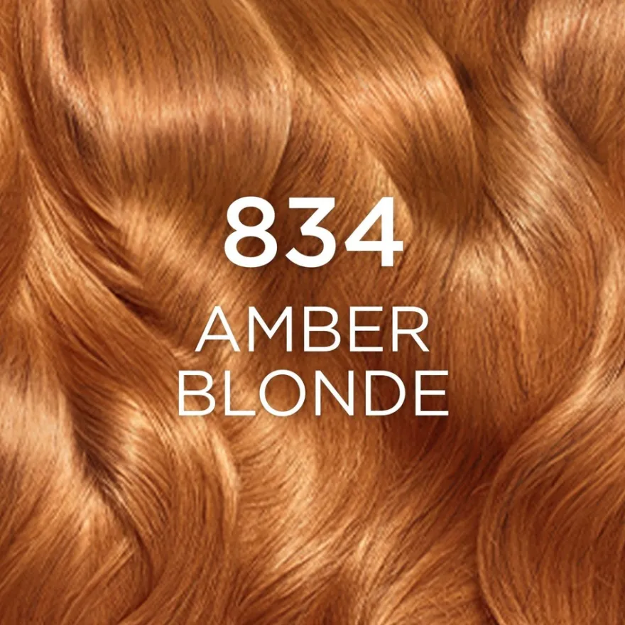 L'Oréal Paris Casting Crème Gloss 834 Amber Blonde Luonnonvaalea Kuparikulta kevytväri 1kpl