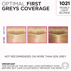 L'Oréal Paris Casting Crème Gloss Glossy Blonds 1021 Pearly Light Blonde Kirkas Helmenvaalea kevytväri 1kpl