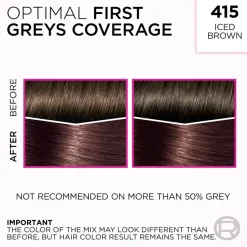 L'Oréal Paris Casting Crème Gloss 415 Iced Brown Syvä Kastanjanruskea kevytväri 1kpl