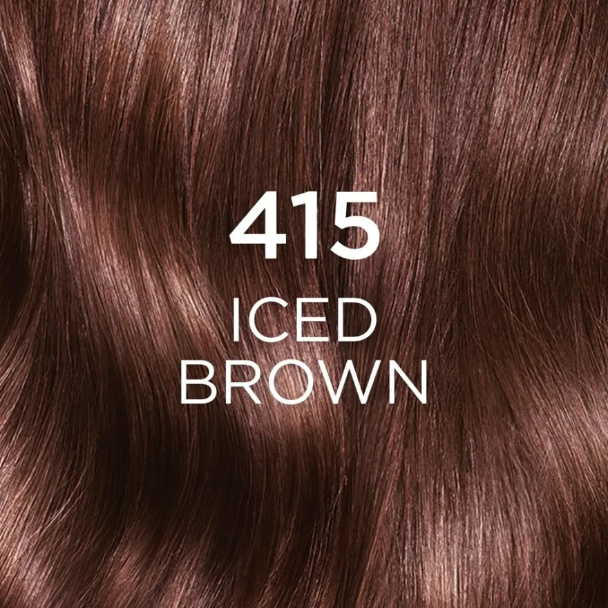 L'Oréal Paris Casting Crème Gloss 415 Iced Brown Syvä Kastanjanruskea kevytväri 1kpl