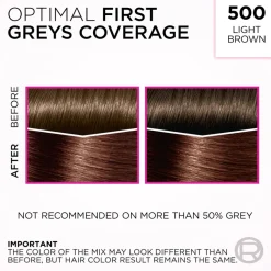 L'Oréal Paris Casting Crème Gloss 500 Light Brown Vaaleanruskea kevytväri 1kpl