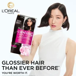 L'Oréal Paris Casting Crème Gloss 515 Iced Chocolate Vaaleanruskea Tuhka Mahonki kevytväri 1kpl