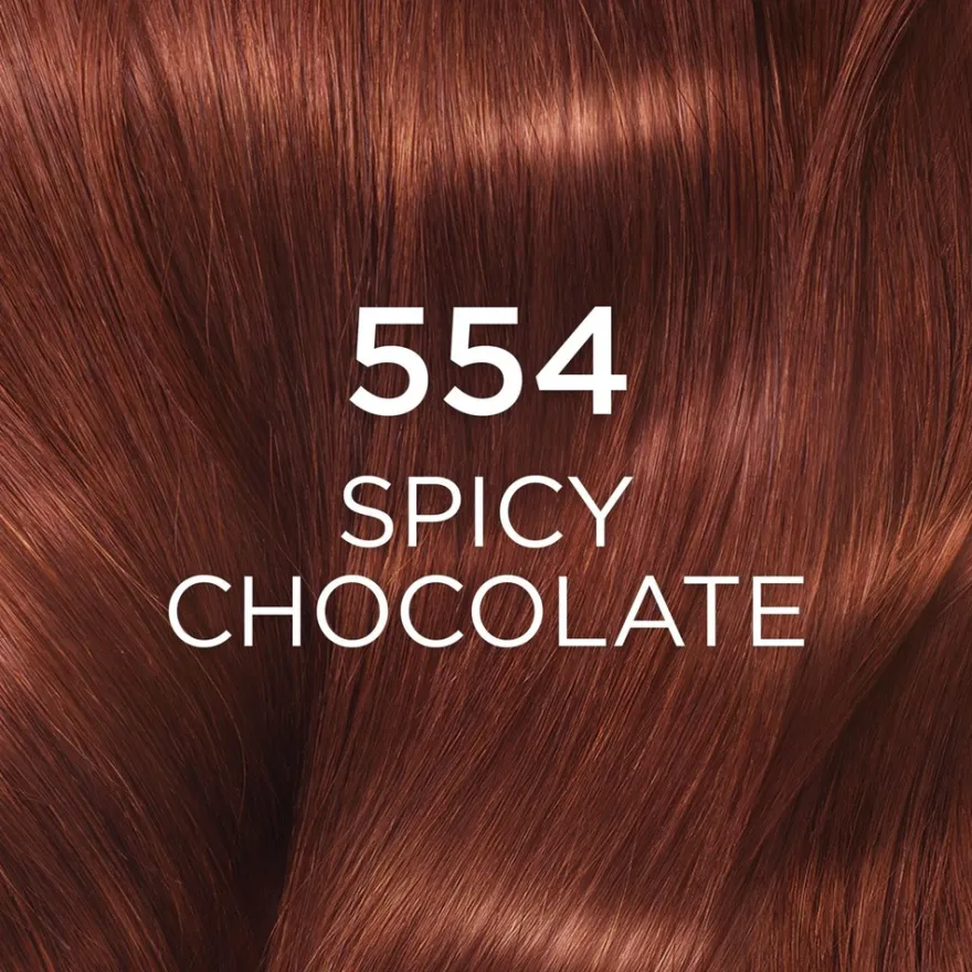 L'Oréal Paris Casting Crème Gloss 554 Spicy Choco Vaaleanruskea Mahonkikupari kevytväri 1kpl