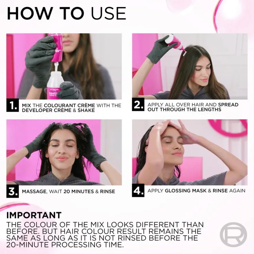 L'Oréal Paris Casting Crème Gloss 554 Spicy Choco Vaaleanruskea Mahonkikupari kevytväri 1kpl