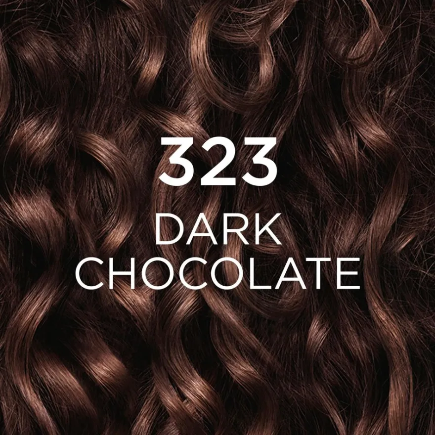 L'Oréal Paris Casting Crème Gloss 323 Dark Chocolate Tummanruskea Helmiäinen kevytväri 1kpl