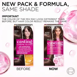 L'Oréal Paris Casting Créme Gloss 618 Vanilla Mocha kevytväri 1kpl