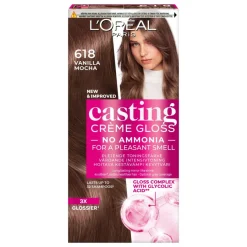 L'Oréal Paris Casting Créme Gloss 618 Vanilla Mocha kevytväri 1kpl