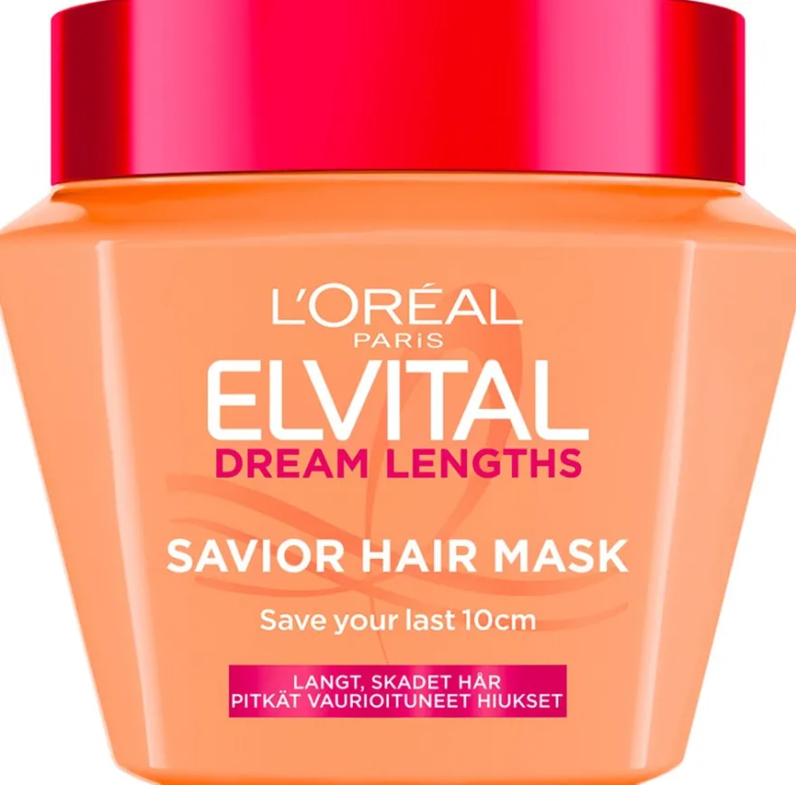 L'Oréal Paris Elvital Dream Length Savior Mask hiusnaamio pitkille, vaurioituneille hiuksille 300ml