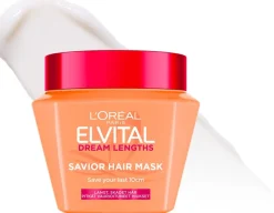 L'Oréal Paris Elvital Dream Length Savior Mask hiusnaamio pitkille, vaurioituneille hiuksille 300ml