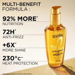 L'Oréal Paris Elvital Extraordinary Oil hiusöljy kaikille hiustyypeille 50ml
