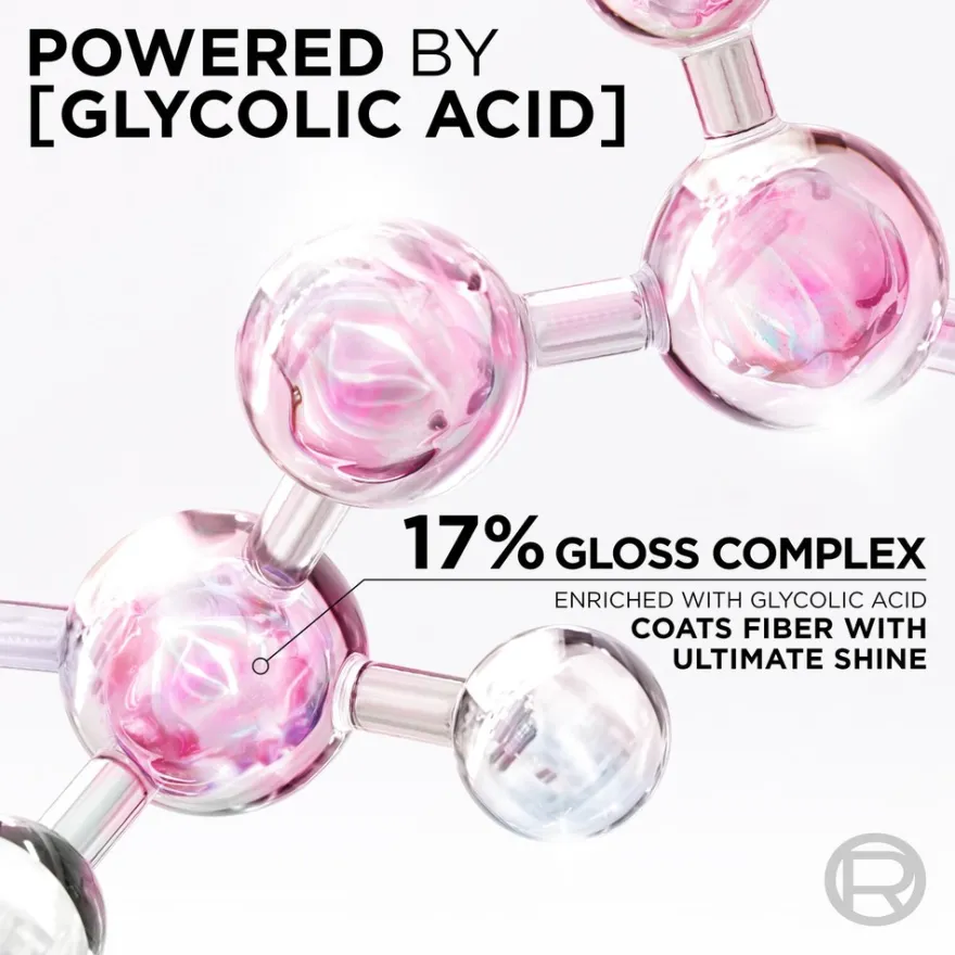 L'Oréal Paris Elvital Glycolic Gloss hiuksiin jätettävä seerumi kiillottomille hiuksille 150ml