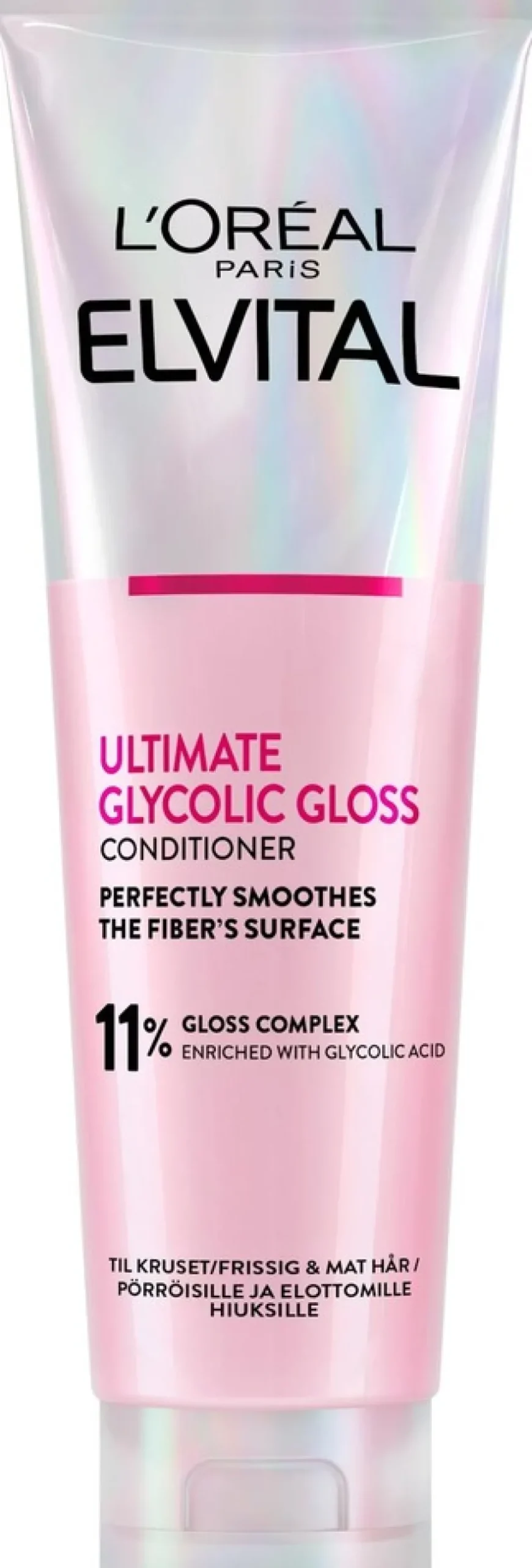 L'Oréal Paris Elvital Glycolic Gloss hoitoaine kiillottomille hiuksille 150ml