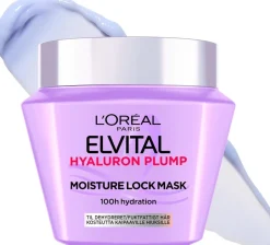 L'Oréal Paris Elvital Hyaluron Plump hiusnaamio kosteutta kaipaaville hiuksille 300ml