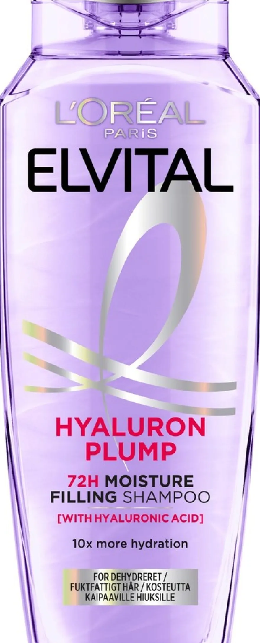 L'Oréal Paris Elvital Hyaluron Plump shampoo kosteutta kaipaaville hiuksille 250ml