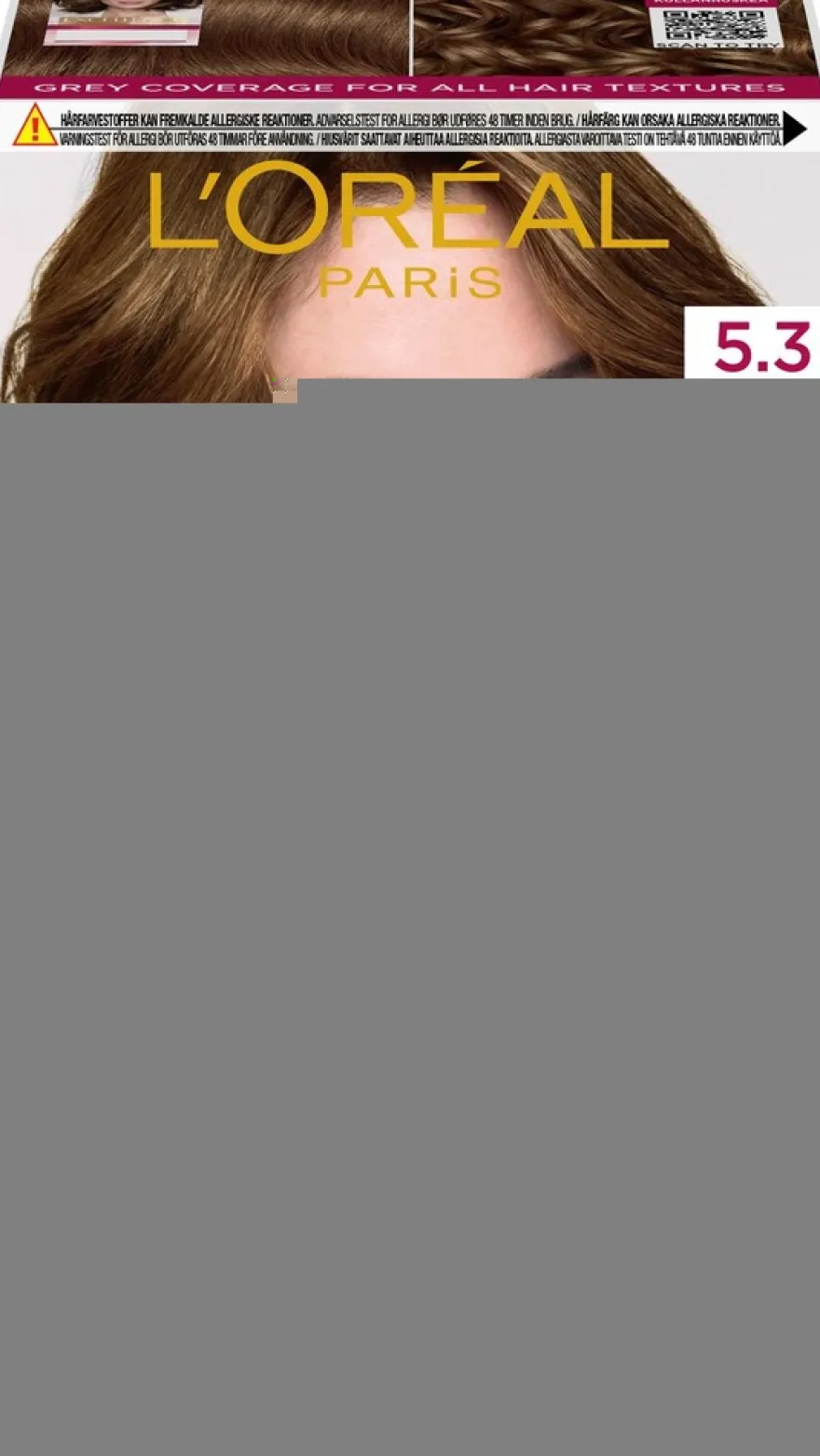 L'Oréal Paris Excellence Creme 5.3 Golden Light Brown Kullanruskea kestoväri 1kpl
