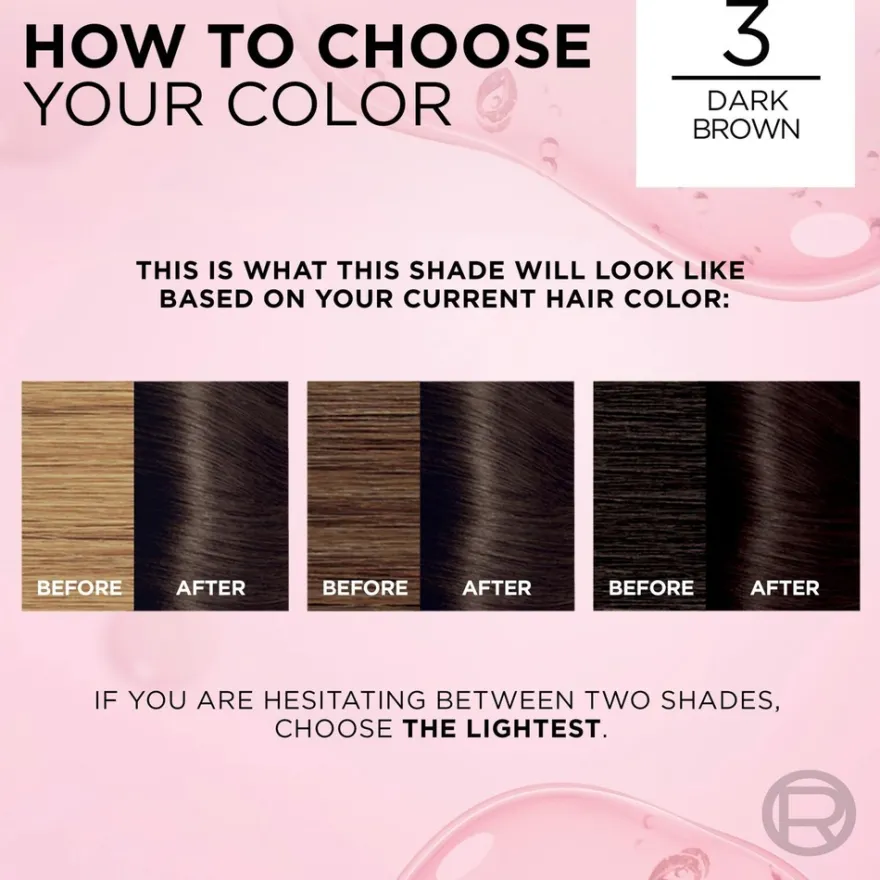 L'Oréal Paris Excellence Creme 3 Dark Brown Syvä Tummanruskea kestoväri 1kpl