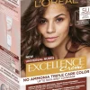 L'Oréal Paris Excellence Universal Nudes 5U Universal Light Brown kestoväri ilman ammoniakkia 1kpl