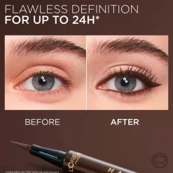 L'Oréal Paris Haute Precision Nestemäinen Silmänrajauskynä 050 Bordeaux Cashmere 1 ml