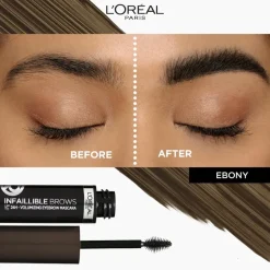 L'Oréal Paris Infaillible Brows 24H Volumizing Mascara 1.0 Ebony kulmamaskara 5ml