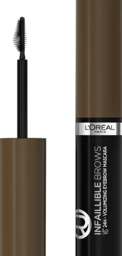 L'Oréal Paris Infaillible Brows 24H Volumizing Mascara 1.0 Ebony kulmamaskara 5ml