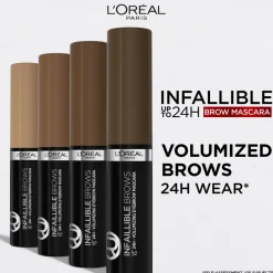 L'Oréal Paris Infaillible Brows 24H Volumizing Eyebrow 7.0 Blonde kulmamaskara 5ml