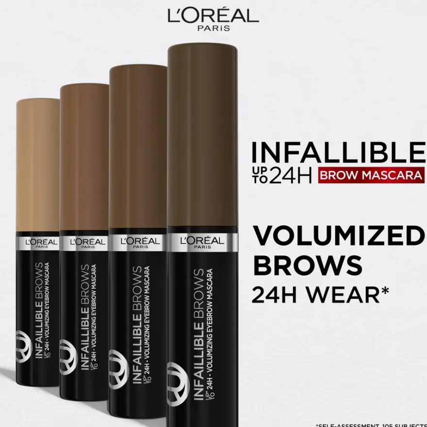 L'Oréal Paris Infaillible Brows 24H Volumizing Eyebrow 3.0 Brunette kulmamaskara 5ml