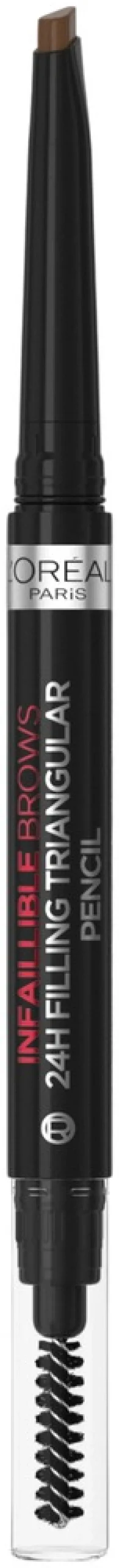 L'Oréal Paris Infaillible Brows 24H Filling Triangular Pencil 1.0 Ebony kulmakynä 1ml