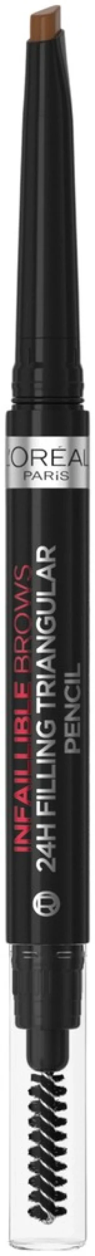 L'Oréal Paris Infaillible Brows 24H Filling Triangular Pencil 1.0 Ebony kulmakynä 1ml