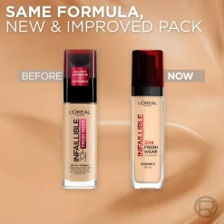 L'Oréal Paris Infaillible Fresh Wear 100 Warm Undertone meikkivoide 30ml