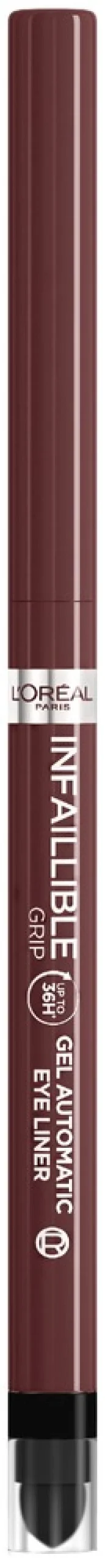 L'Oréal Paris Infaillible Grip 36H Gel Automatic 012 Bronzed Espresso vedenkestävä silmänrajauskynä 5g