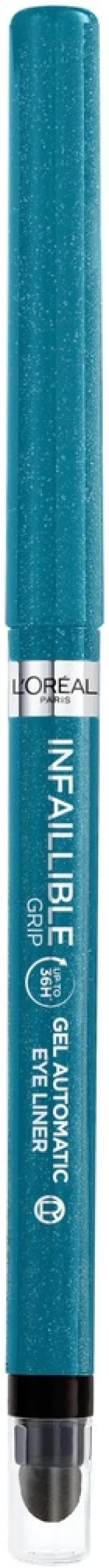 L'Oréal Paris Infaillible Grip 36H Gel Automatic Eyeliner 08 Emerald Green silmänrajausväri 0,3 g