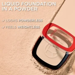 L'Oréal Paris Infaillible 24H Fresh Wear Foundation in a Powder Meikkipuuteri Warm Undertone 30 ml