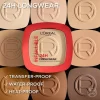 L'Oréal Paris Infaillible 24H Fresh Wear Foundation in a Powder Meikkipuuteri Warm Undertone 30 ml