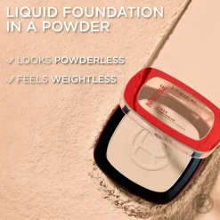 L'Oréal Paris Infaillible 24H Fresh Wear Foundation in a Powder Meikkipuuteri Warm Undertone 30 ml