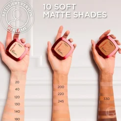 L'Oréal Paris Infaillible 24H Fresh Wear Foundation in a Powder Meikkipuuteri Warm Undertone 30 ml