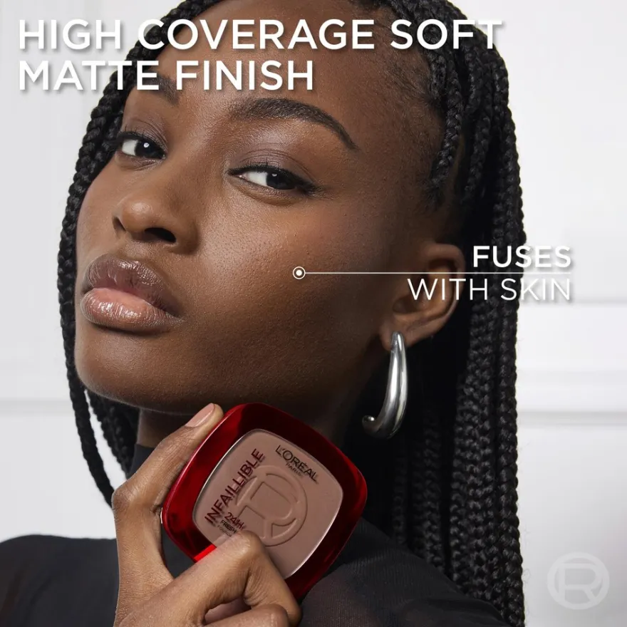 L'Oréal Paris Infaillible 24H Fresh Wear Foundation in a Powder Cool Undertone 30 ml