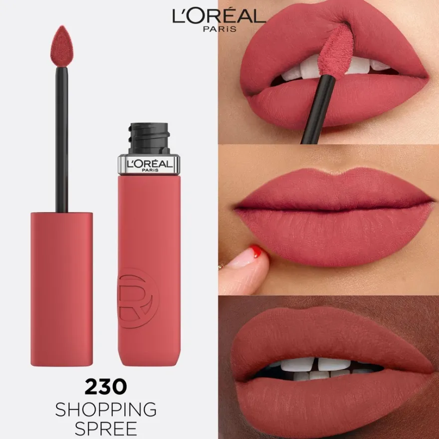 L'Oréal Paris Infaillible Matte Resistance 230 Shopping Spree huulipuna 5ml