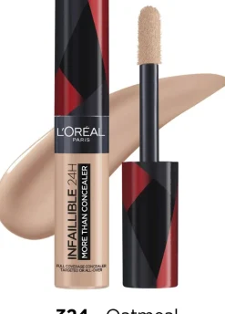 L'Oréal Paris Infaillible More Than Concealer peitevoide 324 Oatmeal 11ml