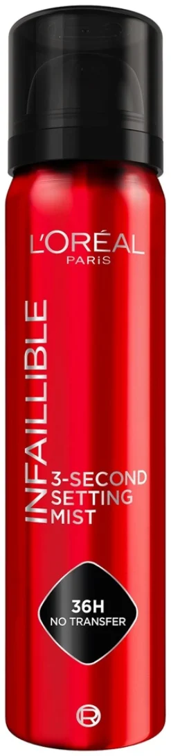L'Oréal Paris Infaillible 3-Second Setting Mist meikinkiinnityssuihke 75ml