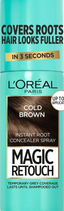 L'Oréal Paris Magic Retouch Cold Brown Suihkutettava tyvisävyte 75ml