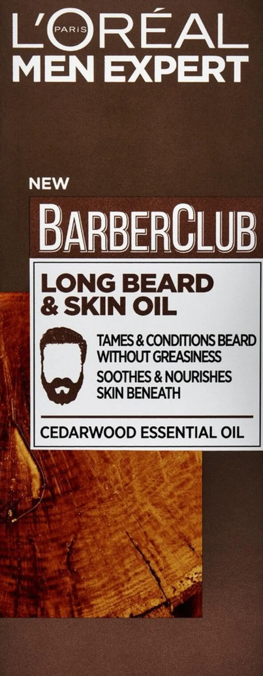 L'Oréal Paris Men Expert Barber Club Long Beard & Skin Oil öljy parralle ja iholle 30ml