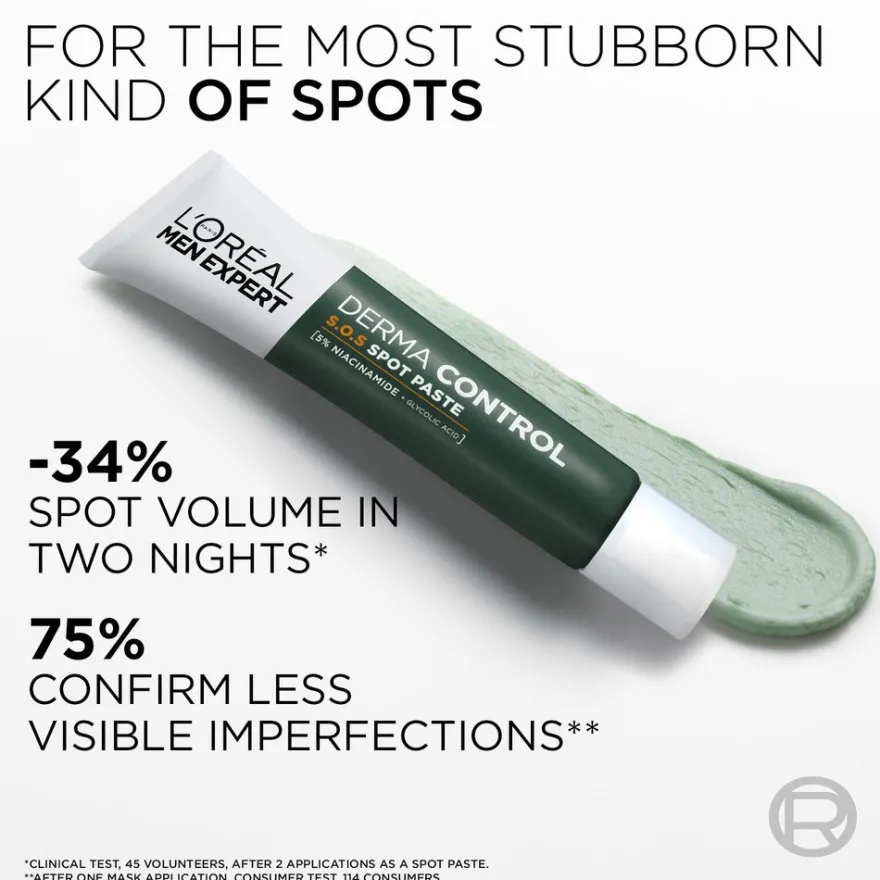 L'Oréal Paris Men Expert Derma Control voide epäpuhtauksiin taipuvaiselle iholle 45 ml