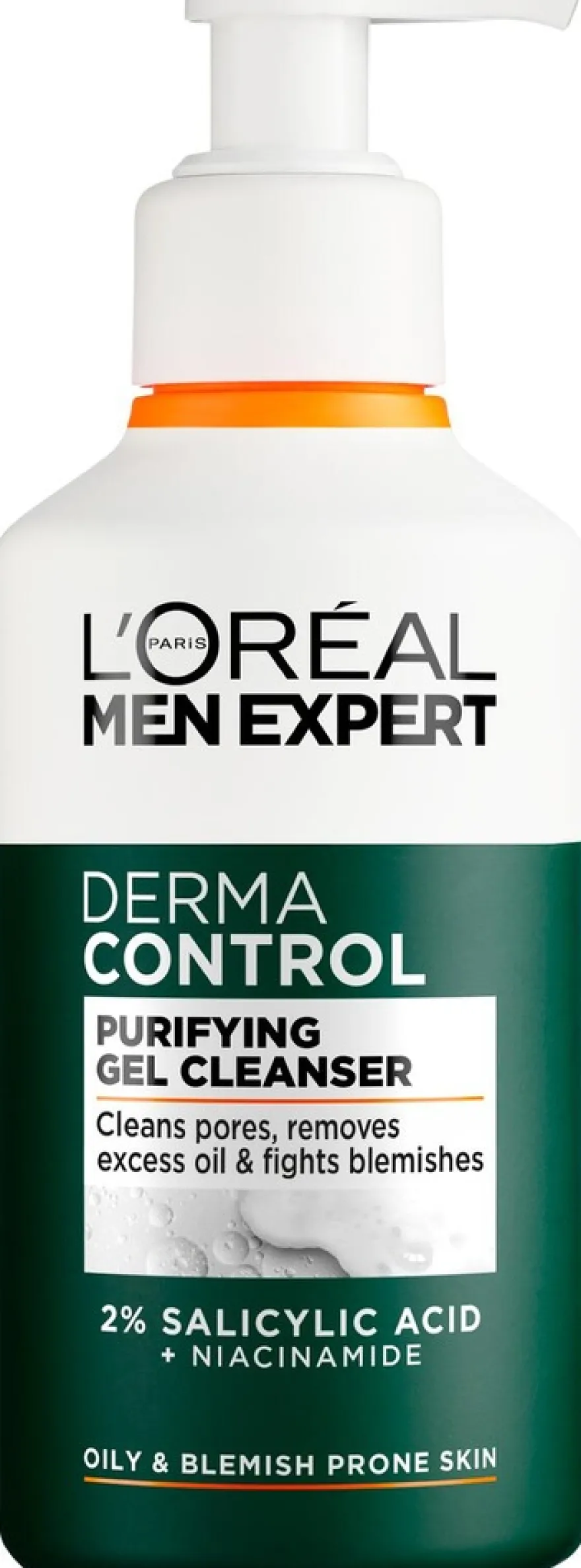 L'Oréal Paris Men Expert Derma Control puhdistusgeeli herkälle iholle 260 ml