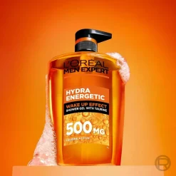 L'Oréal Paris Men Expert Hydra Energetic suihkugeeli normaalille iholle 1000 ml