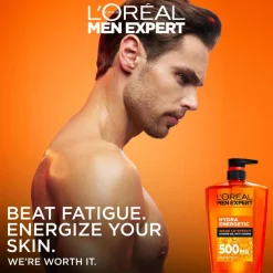 L'Oréal Paris Men Expert Hydra Energetic suihkugeeli normaalille iholle 1000 ml